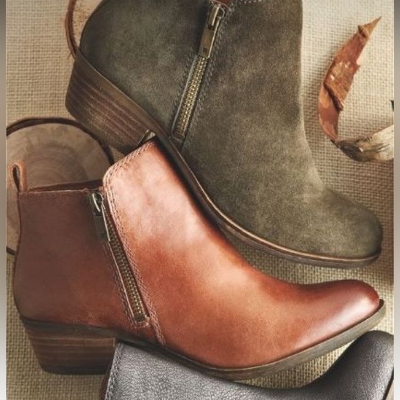 Lucky Brand Leather Ankle Booties - Picture 10 of 12